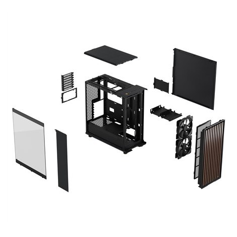 Fractal Design | North | Charcoal Black TG Dark tint | Power supply included No | ATX - 8